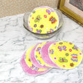 Reusable Facial Cleaning Cloth, Soft Flannel with Terrycloth for Gentle Cleaning and Exfoliation - Butterflies