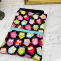 Quilted iPad or Tablet Sleeve with Pockets - Protective Case in Your Choice of Fabrics