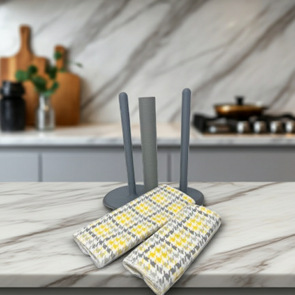 Eco Friendly Kitchen Transition Set for Reusable Towels and Napkins
