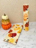 Fall Decor - Pumpkins - Eco Friendly Unpaper towels, aka Paperless Towels