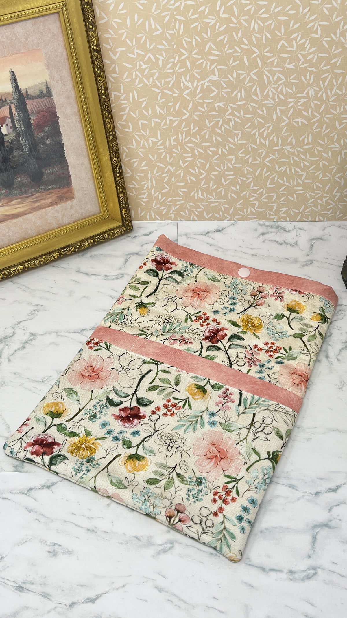 Watercolor Floral - Quilted Tablet Sleeve