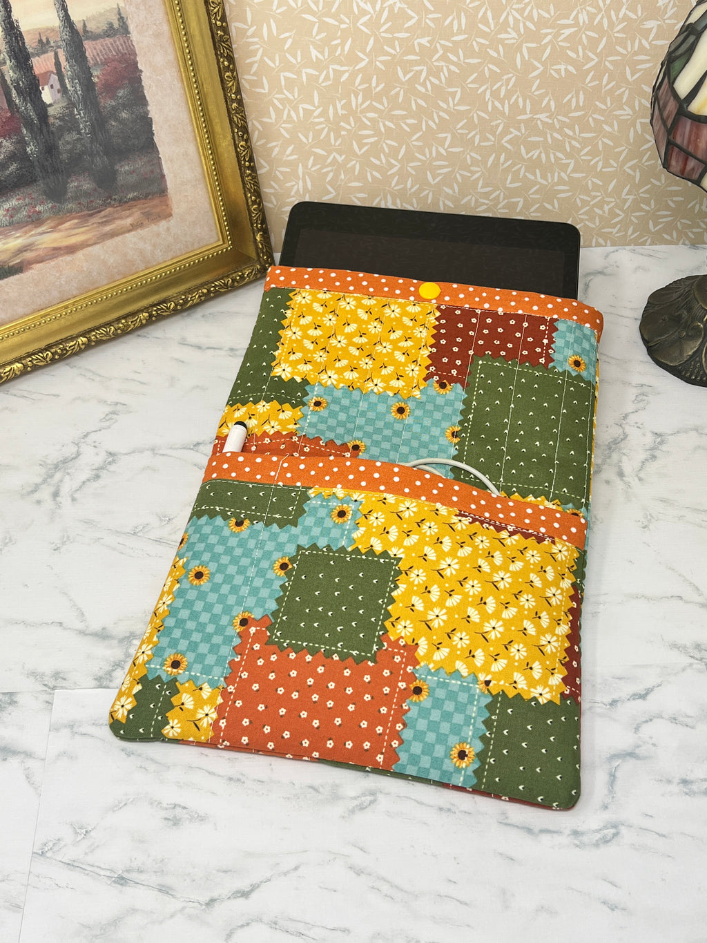 Patchwork Fun - Quilted Tablet Sleeve