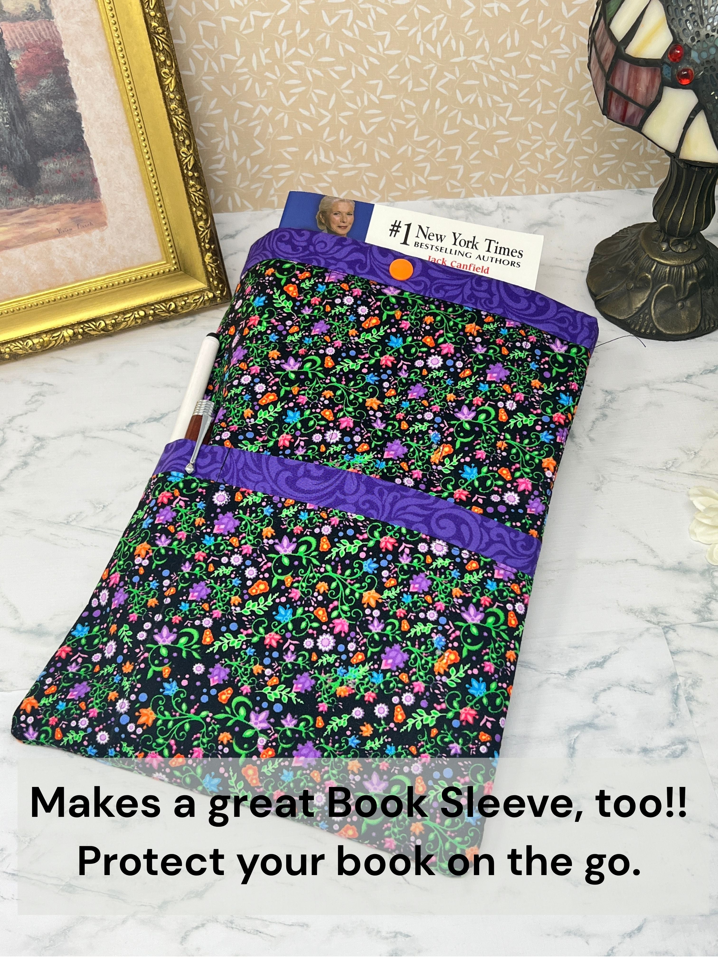 Vivid Floral - Quilted Tablet Sleeve