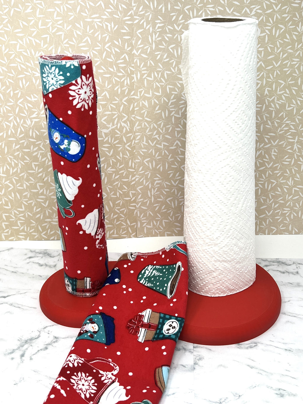 Winter Warmth - Eco Friendly Unpaper towels, aka Paperless Towels