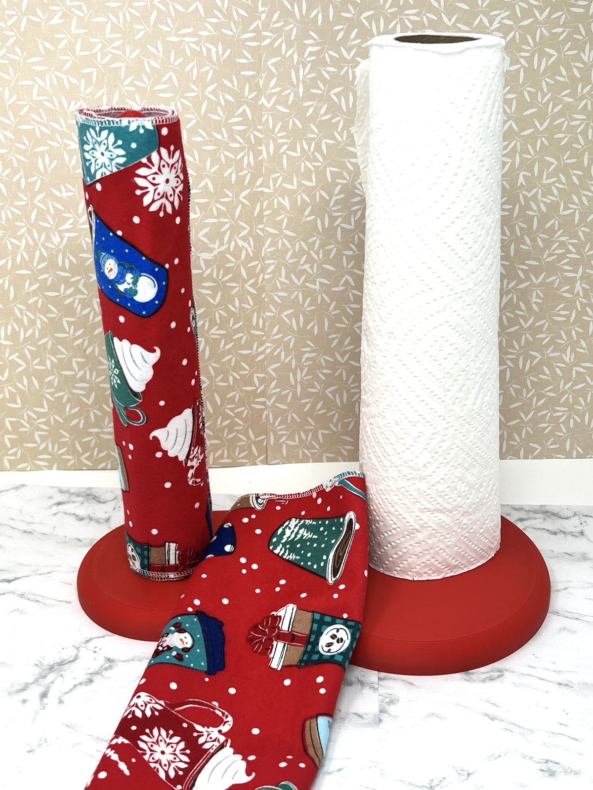 Winter Warmth - Eco Friendly Unpaper towels, aka Paperless Towels