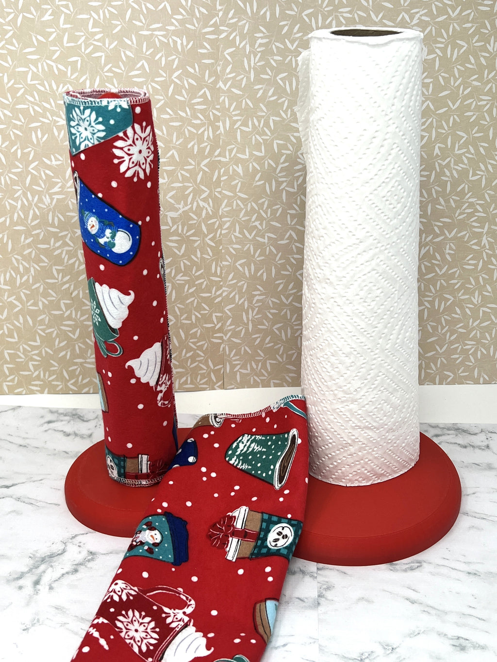 Winter Warmth - Eco Friendly Unpaper towels, aka Paperless Towels